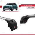 Hyundai Bayon (BC3) 2021 ve Sonrası ile Uyumlu ACE-2 Ara Atkı Tavan Barı Gri 2 Adet