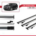 GMC Terrain / Denali 2018-2024 Arası ile Uyumlu BASIC Model Ara Atkı Tavan Barı Gri 3 Adet