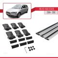 Volvo V50 2004-2012 Arası ile Uyumlu Fly Model Ara Atkı Tavan Barı Gri 3 Adet