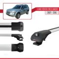 Land Rover Freelander 2 (L359) 2007-2015 Arası ile Uyumlu ACE-1 Ara Atkı Tavan Barı Gri 3 Adet
