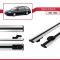 Subaru Outback 1994-1999 Arası ile Uyumlu BASIC Model Ara Atkı Tavan Barı Gri 2 Adet