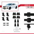 Acura ILX (DE1/2/3) 2012-2022 Arası ile Uyumlu ACE-4 Ara Atkı Tavan Barı Siyah 2 Adet