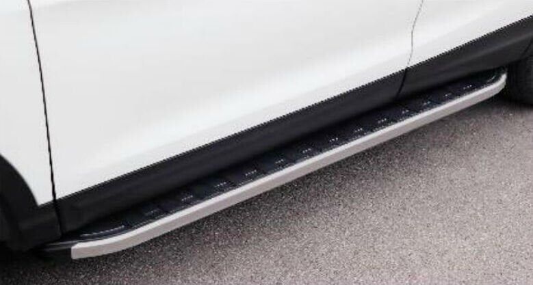 Mitsubishi L200 2007-2019 Off Road Yan Basamak (Quantum Grey) Gri AQM4WD