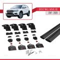 Great Wall Haval H6 Pre-Facelift 2017-2020 Arası ile Uyumlu ACE-2 Ara Atkı Tavan Barı Siyah 2 Adet
