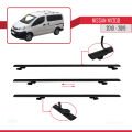 Nissan NV200 (M20) 2010-2019 Arası ile Uyumlu BASIC Model Ara Atkı Tavan Barı Siyah 4 Adet
