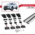 Great Wall Haval H6 Pre-Facelift 2017-2020 Arası ile Uyumlu ACE-2 Ara Atkı Tavan Barı Gri 2 Adet