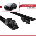 Volkswagen Amarok (2F) 2010-2020 Arası ile Uyumlu HOOK Model Ara Atkı Tavan Barı Siyah 2 Adet