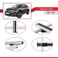 Nissan X-Trail 3 (T32) 2014-2021 Arası ile Uyumlu BASIC Model Ara Atkı Tavan Barı Gri 3 Adet