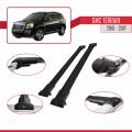 GMC Terrain 2010-2017 Arası ile Uyumlu FLY Model Ara Atkı Tavan Barı Siyah 2 Adet
