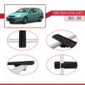 Ford Focus 2 (C307) SW 2005-2010 Arası ile Uyumlu BASIC Model Ara Atkı Tavan Barı Siyah 3 Adet