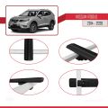 Nissan Rogue 2 (T32) 2014-2020 Arası ile Uyumlu BASIC Model Ara Atkı Tavan Barı Siyah 3 Adet