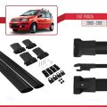 Fiat Panda 2 (169) 2003-2012 Arası ile Uyumlu FLY Model Ara Atkı Tavan Barı Siyah 2 Adet
