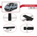 Nissan Primastar 2001-2014 Arası ile Uyumlu BASIC Model Ara Atkı Tavan Barı Siyah 3 Adet