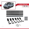 Nissan Primastar 2001-2014 Arası ile Uyumlu BASIC Model Ara Atkı Tavan Barı Siyah 3 Adet