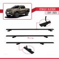 Renault Alaskan 2017-2023 Arası ile Uyumlu BASIC Model Ara Atkı Tavan Barı Siyah 2 Adet