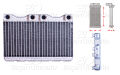 BMW E38 7 Serisi 725 TDS 728i 730D 740D 750i 1994 Sonrası Kalorifer Radyatörü Brazing 135X268 mm