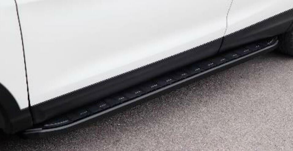 Mercedes X-Class 2017+ Uyumlu  Off Road Yan Basamak (Quantum Black) Siyah AQM4WD PNS03