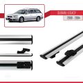 Subaru Legacy 3 (BE) 2000-2004 Arası ile Uyumlu BASIC Model Ara Atkı Tavan Barı Gri 2 Adet