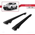 Toyota RAV4 IV (XA40) Pre-Facelift 2013-2018 Arası ile Uyumlu HOOK Model Ara Atkı Tavan Barı Siyah 2 Adet