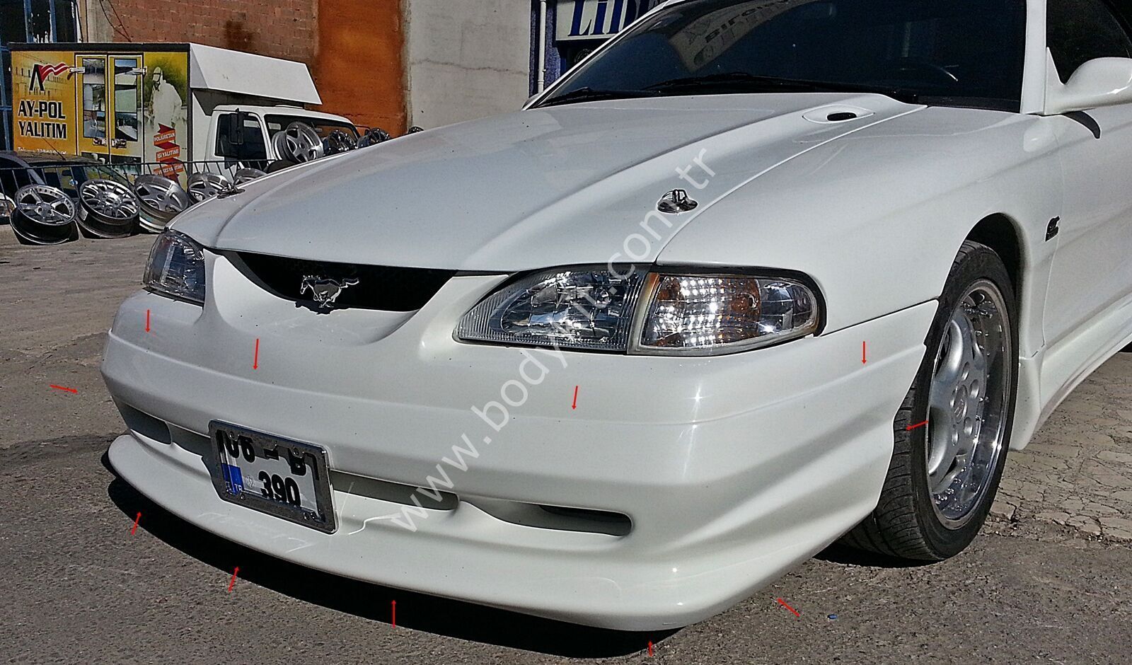 Ford Uyumlu Mustang Ön Tampon Eki