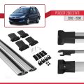 Peugeot 206 SW 2002-2008 Arası ile Uyumlu FLY Model Ara Atkı Tavan Barı Gri 2 Adet