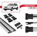 Subaru Outback 2010-2014 Arası ile Uyumlu FLY Model Ara Atkı Tavan Barı Gri 2 Adet