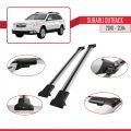 Subaru Outback 2010-2014 Arası ile Uyumlu FLY Model Ara Atkı Tavan Barı Gri 2 Adet