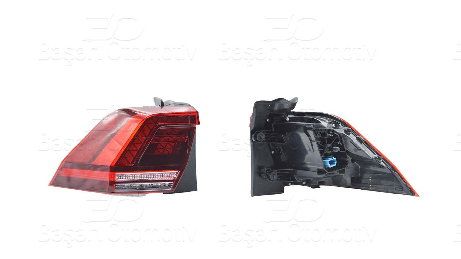 Volkswagen Tiguan 2016-2020 Stop Lambası Sol LED'li