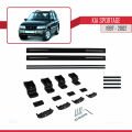 Kia Sportage 1997-2002 Arası ile Uyumlu BASIC Model Ara Atkı Tavan Barı Siyah 2 Adet
