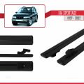 Kia Sportage 1997-2002 Arası ile Uyumlu BASIC Model Ara Atkı Tavan Barı Siyah 2 Adet