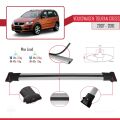 Volkswagen Touran Cross Pre-Facelift 2007-2010 Arası ile Uyumlu FLY Model Ara Atkı Tavan Barı Gri 3 Adet