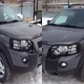 Freelander Ön Far Koruma Çerçevesi Seti 2004 2006