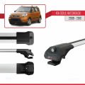 Kia Soul (AM) HB 2009-2013 Arası ile Uyumlu ACE-1 Ara Atkı Tavan Barı Gri 3 Adet