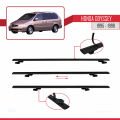 Honda Odyssey 1995-1998 Arası ile Uyumlu BASIC Model Ara Atkı Tavan Barı Siyah 2 Adet