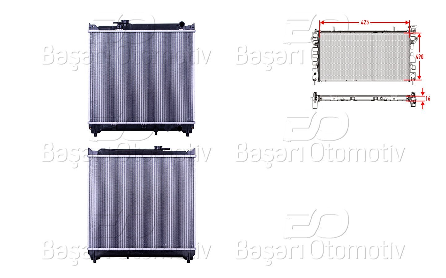 Suzuki Vitara 1.6 Su Radyatörü 1991 Sonrası