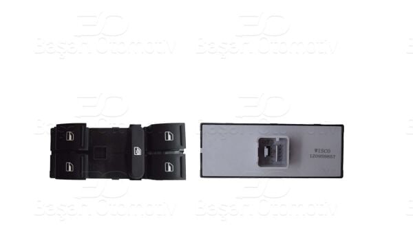 Skoda Octavia 2004-2013 Cam Açma Düğmesi Dörtlü 10 Pin