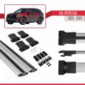 Kia Sportage 2023-2025 Arası ile Uyumlu FLY Model Ara Atkı Tavan Barı Gri 2 Adet