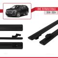 GMC Terrain / Denali 2018-2024 Arası ile Uyumlu BASIC Model Ara Atkı Tavan Barı Siyah 2 Adet