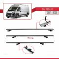Fiat Ducato 3 2007 ve Sonrası ile Uyumlu BASIC Model Ara Atkı Tavan Barı Gri 3 Adet