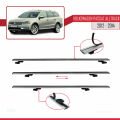 Volkswagen Passat B7 (3C) Alltrack 2012-2014 Arası ile Uyumlu BASIC Model Ara Atkı Tavan Barı Gri 3 Adet