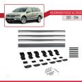 Volkswagen Passat B7 (3C) Alltrack 2012-2014 Arası ile Uyumlu BASIC Model Ara Atkı Tavan Barı Gri 3 Adet