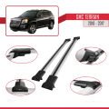 GMC Terrain 2010-2017 Arası ile Uyumlu FLY Model Ara Atkı Tavan Barı Gri 2 Adet