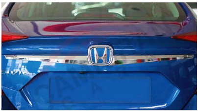 Honda Civic FC5 2016-2020 Bagaj Arma Çıtası Nikelaj