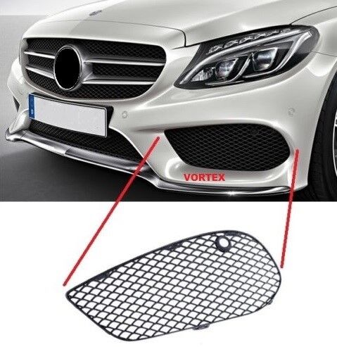 Mercedes C Serisi W205 Ön Tampon Izgarası Dış Sağ (Amg) 2014 Sonrası Uyumlu