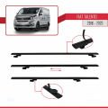 Fiat Talento 2016-2021 Arası ile Uyumlu BASIC Model Ara Atkı Tavan Barı Siyah 2 Adet