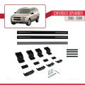 Chevrolet Uplander 2005-2009 Arası ile Uyumlu BASIC Model Ara Atkı Tavan Barı Siyah 2 Adet