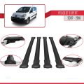 Peugeot Expert 2 2007-2016 Arası ile Uyumlu FLY Model Ara Atkı Tavan Barı Siyah 4 Adet