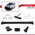 Peugeot Expert 2 2007-2016 Arası ile Uyumlu FLY Model Ara Atkı Tavan Barı Siyah 4 Adet