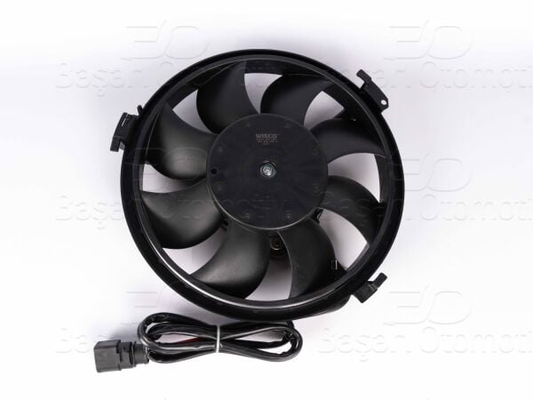 Audi A4 A6 1996 Sonrası Fan Motoru Davlumbazlı (280mm - 2 Fis - 8 Kanat)