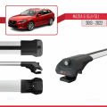 Mazda 6 III (GJ1/GL) 2013-2022 Arası ile Uyumlu ACE-1 Ara Atkı Tavan Barı Gri 2 Adet